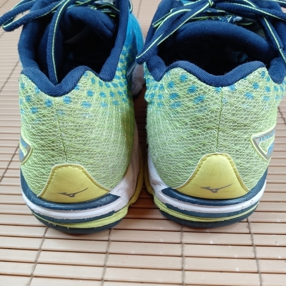Mizuno Wave Rider 19 men\'s blue sz 12.5 EE. 23pem main image 4